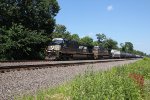 NS 4277 with a unit tank train heading West